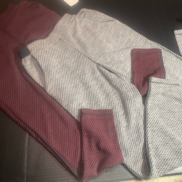 BNWT FREE PEOPLE SLATE COMBO STACKED STREET PANT XS ROOMY AND COMFY! - Picture 12 of 14